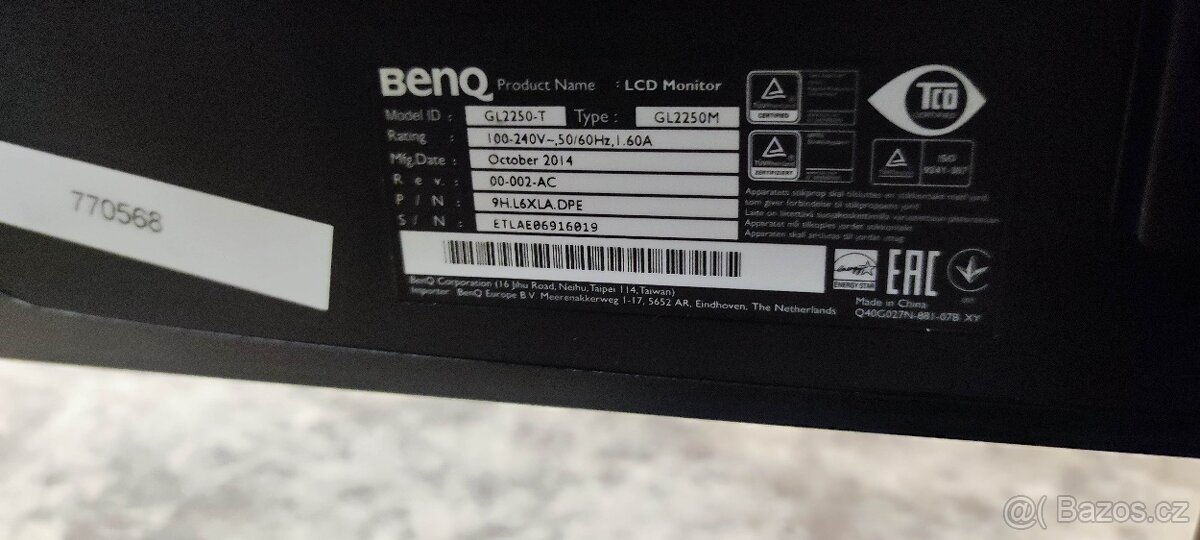 Monitor Benq, Fujitsu, LG - 2