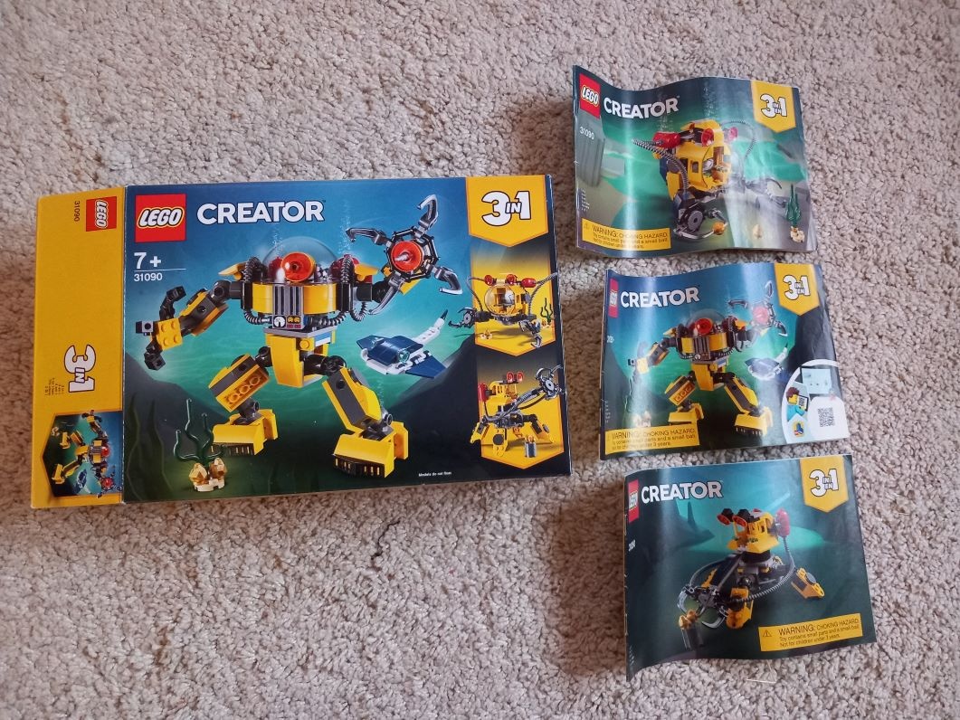 LEGO 31090 - Podvodní robot - 2