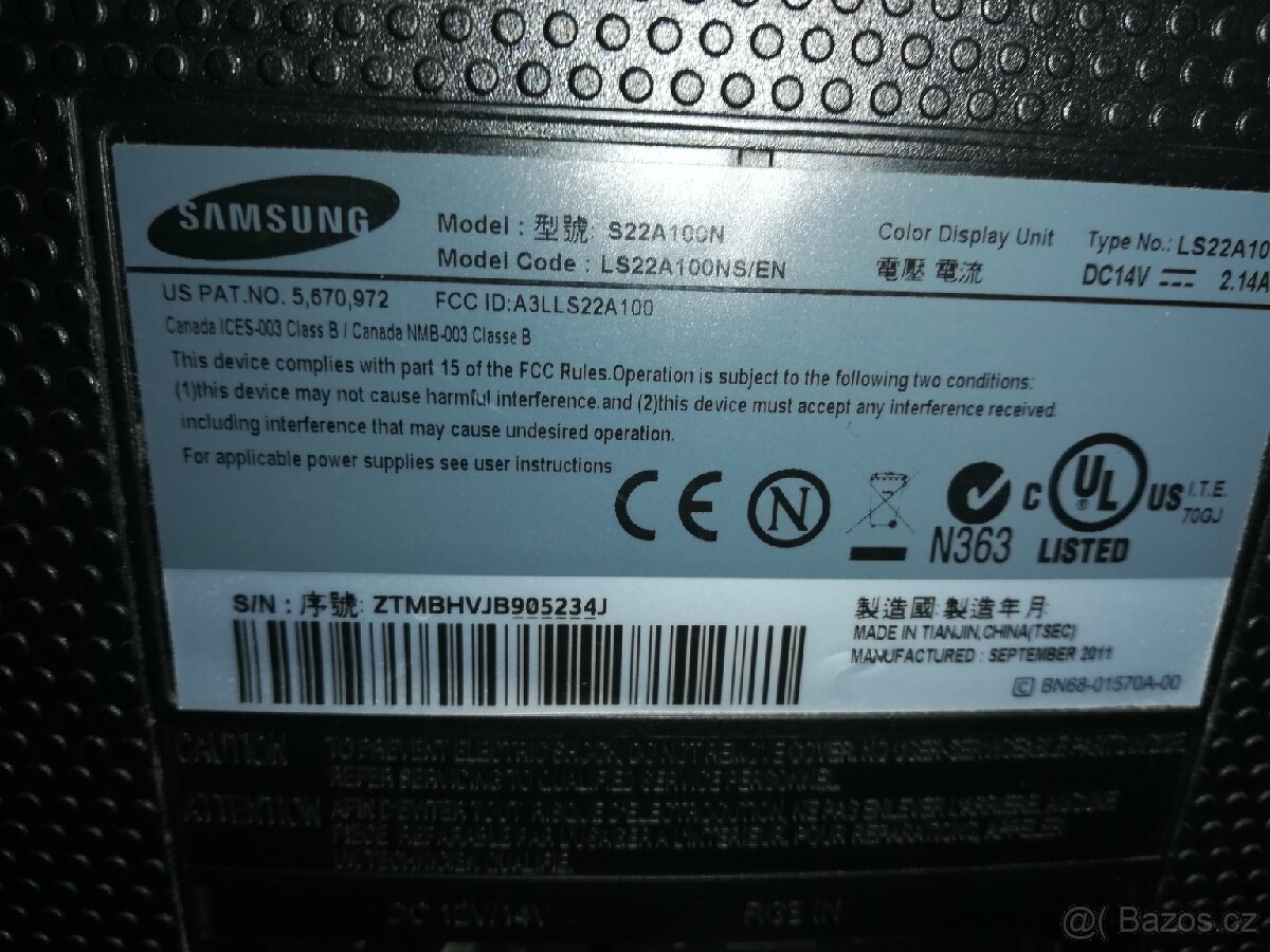 Prodám monitor Samsung - 2