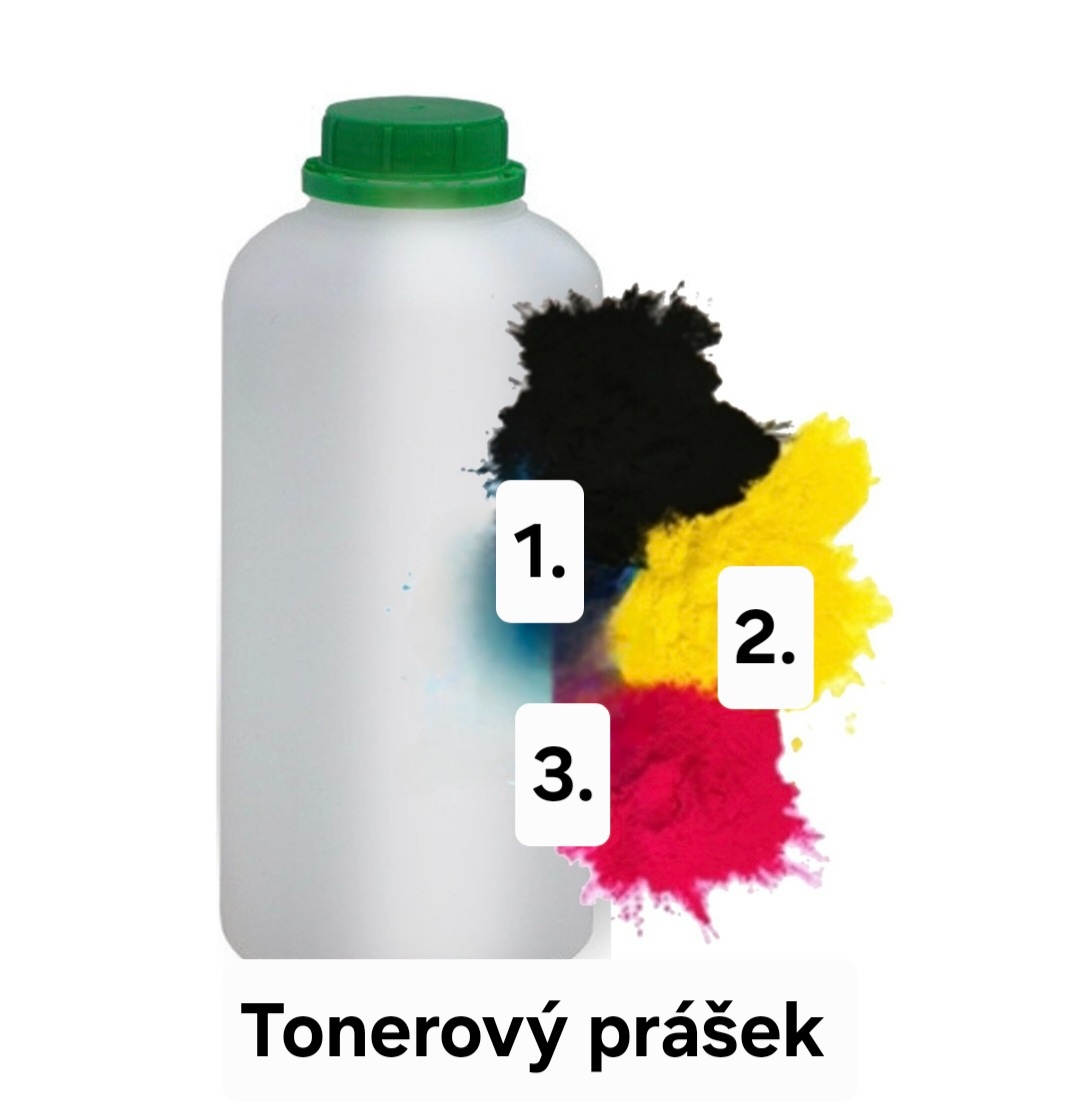 Tonerový prášek do tiskárny - 2