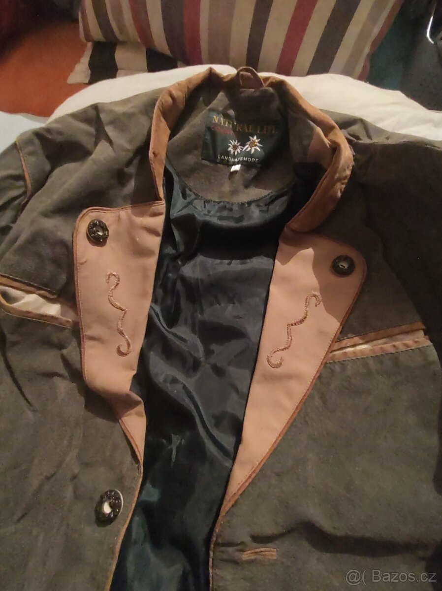 Tyrolské kožené sako - 2