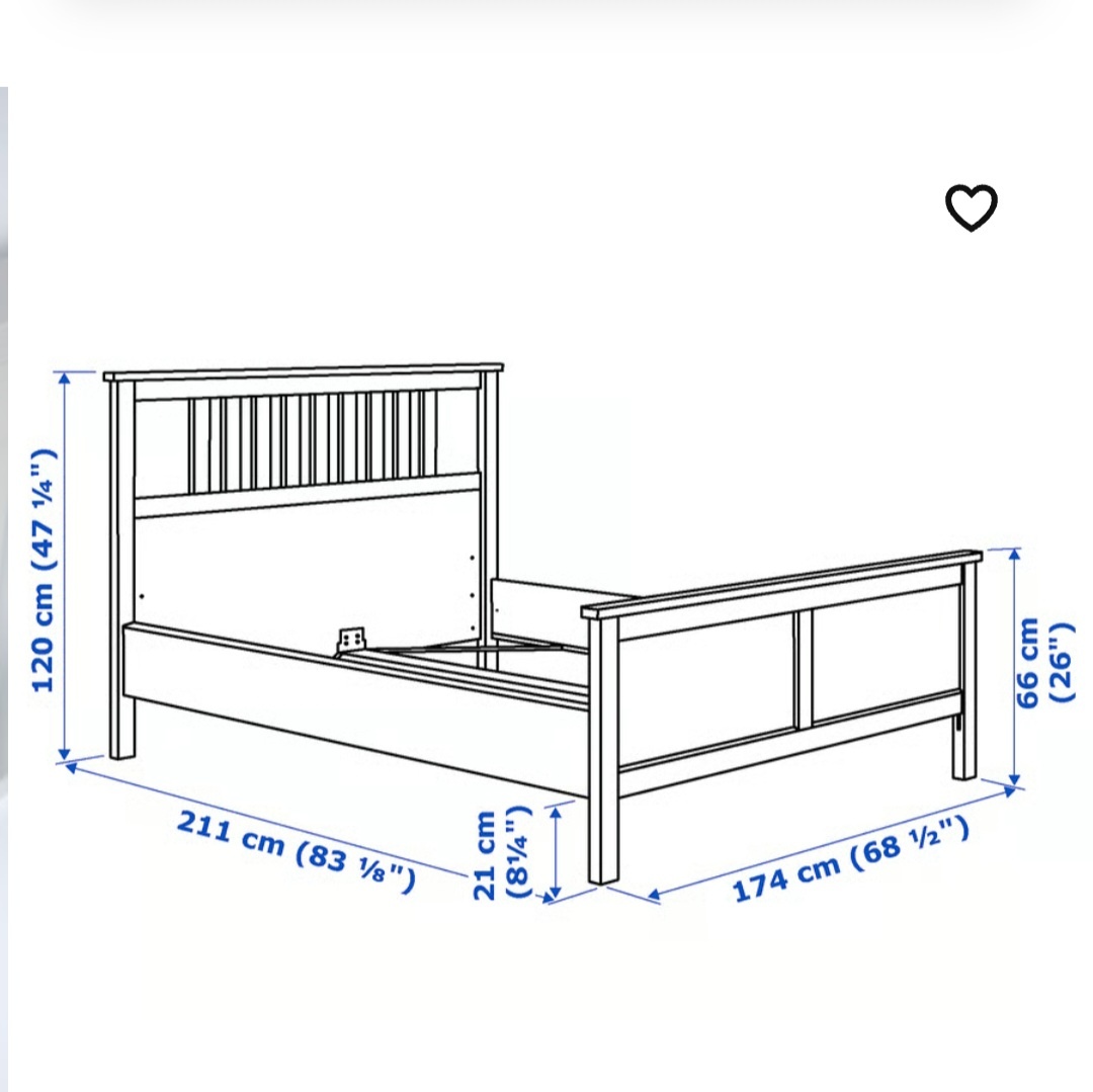 Rám postele IKEA Hemnes - 2