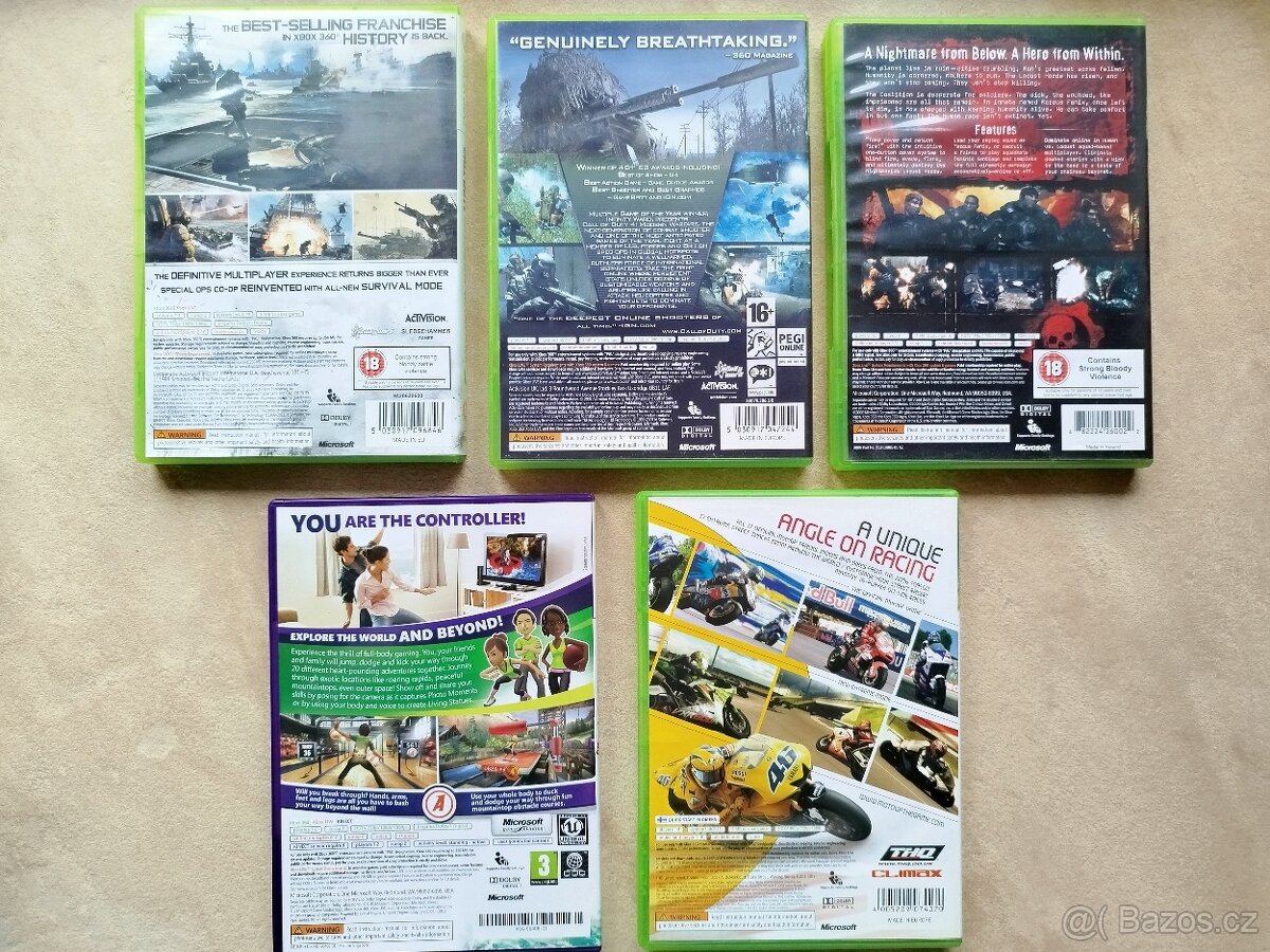 5x hra na XBox 360 - 2
