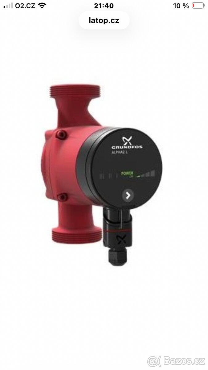GRUNDFOS ALPHA2L čerpadlo - 2
