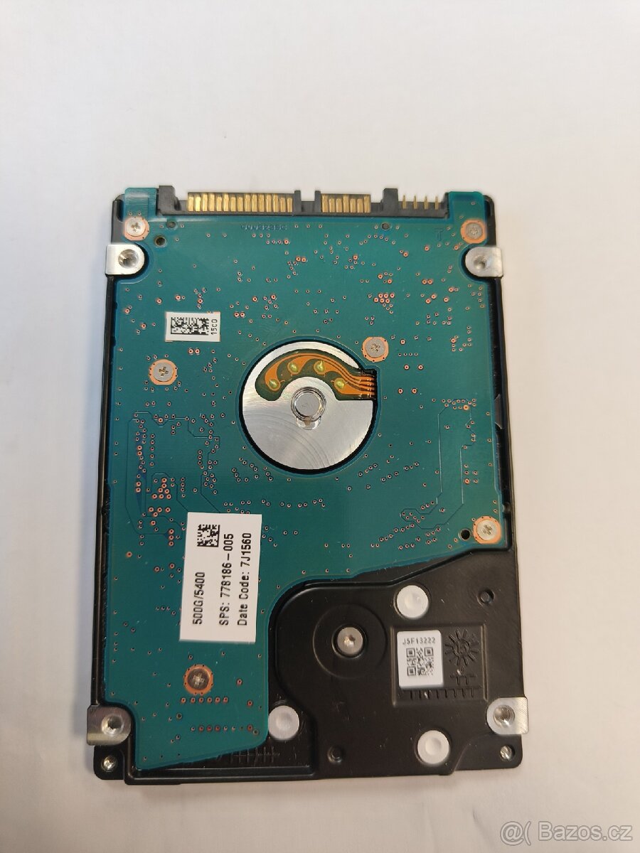 HDD 500GB 2,5" 5400 - 100% ok - 2
