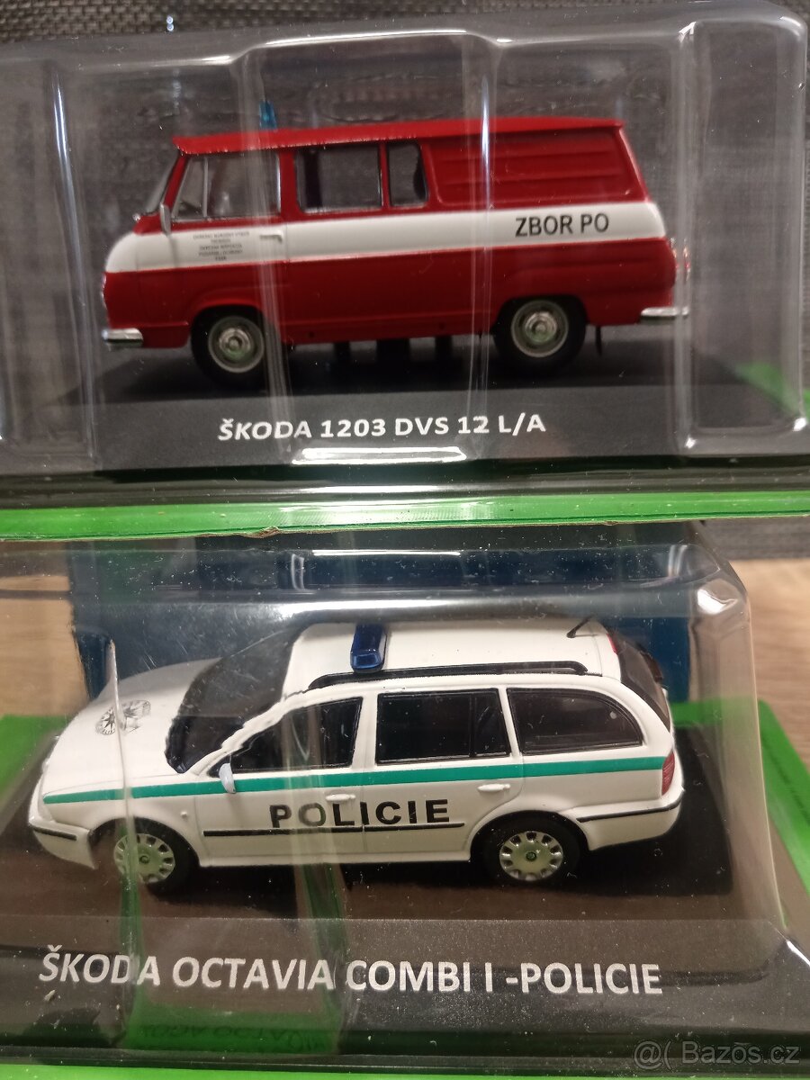 Modely Škoda 1:43+m25 - 2