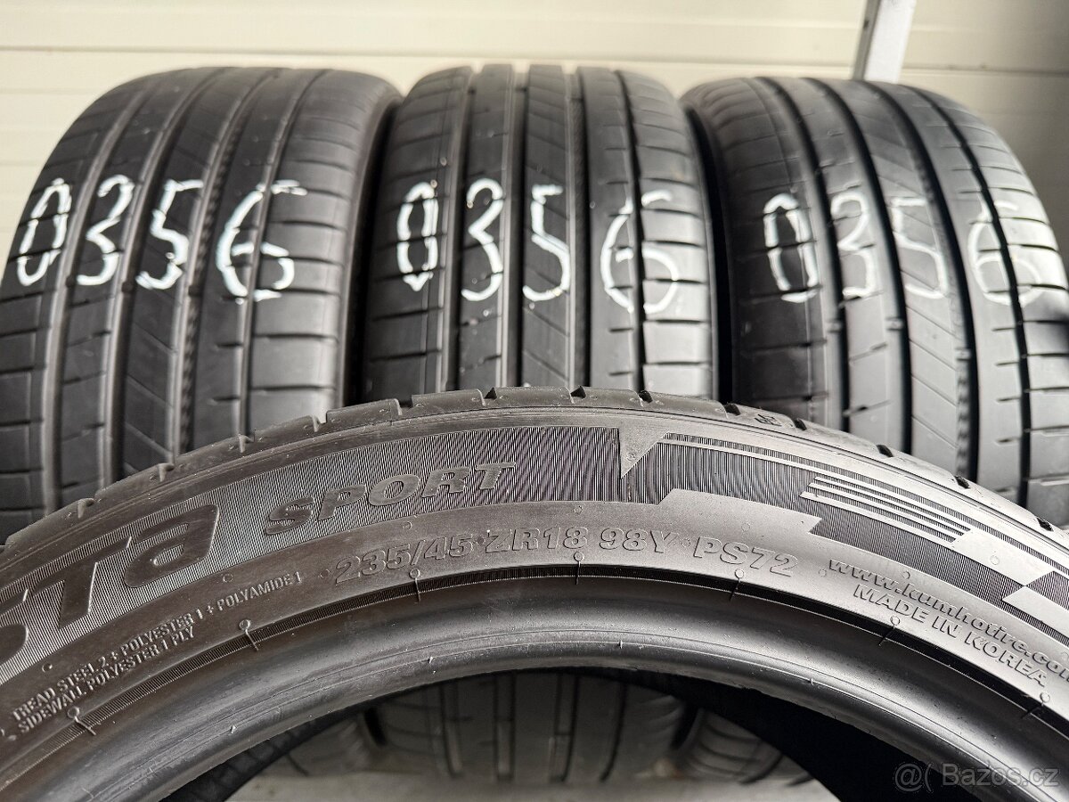 Letní sada č.0356 - Kumho - 235/45/18 - 2