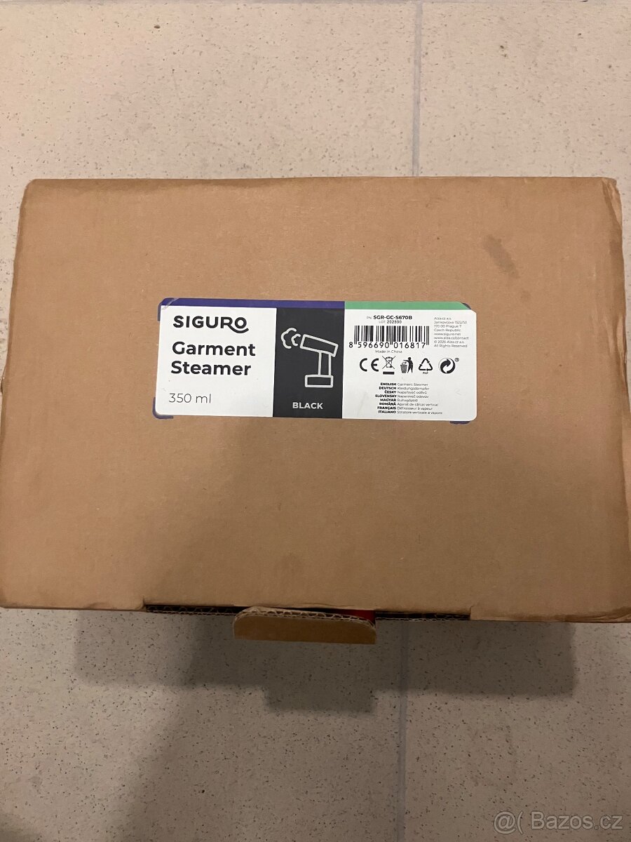 Napařovač oděvů Siguro SteamIt S670B - 2