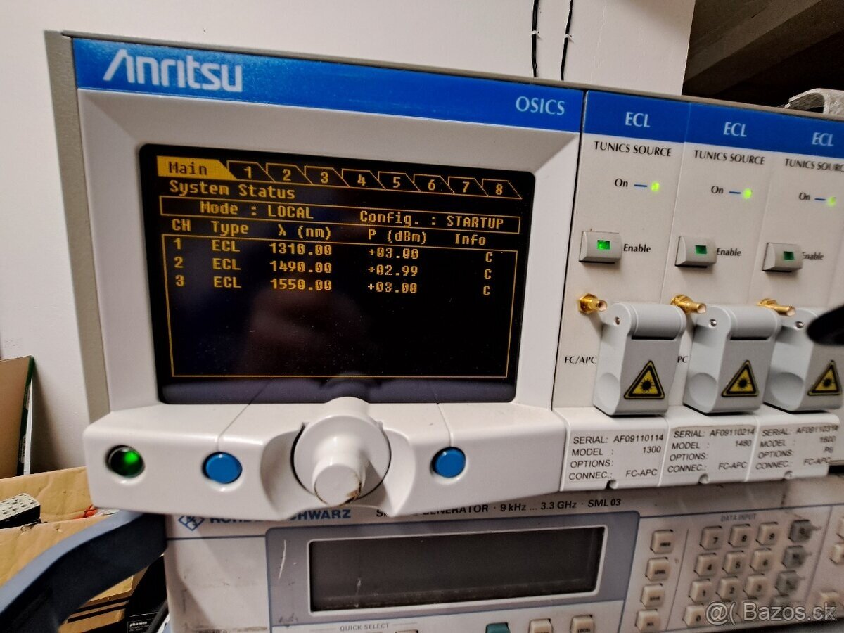 Anritsu Osics ,opticky meraci pristroj ,měřící přístroj - 2