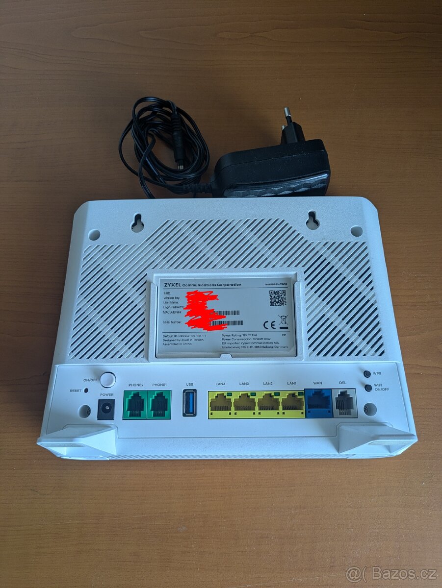Gigabit Modem VMG8623-T50B VDSL2+ s Wifi 2,4+5GHz - 2