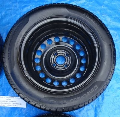 Letní plechová kola 15" Opel - 2