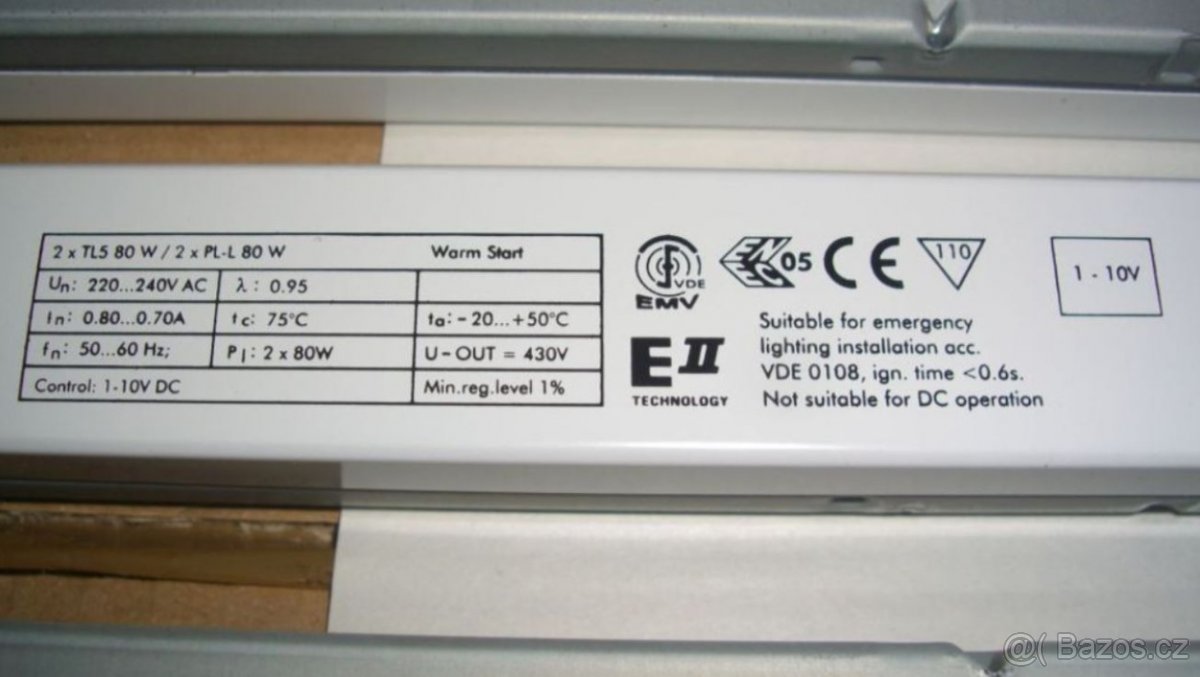 Předřadník Philips HF-P 280 TL5/PL-L III. - 2