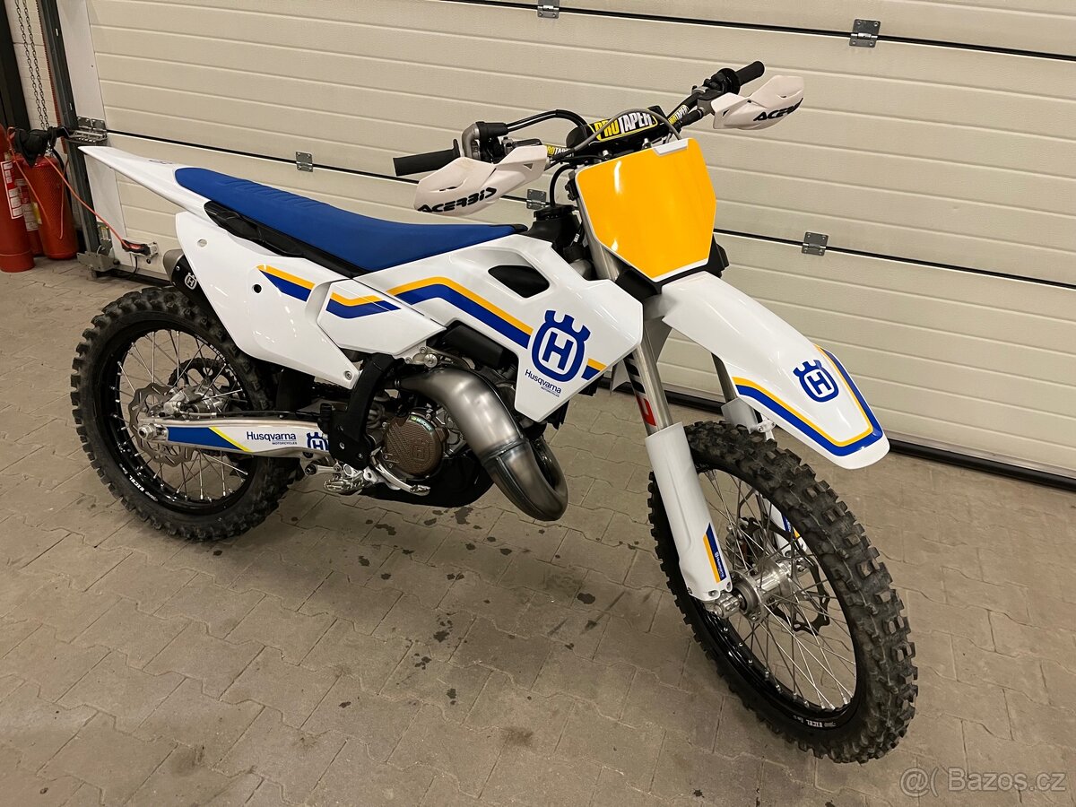 Husqvarna tc 125 heritage 2023 14mth stříkačka