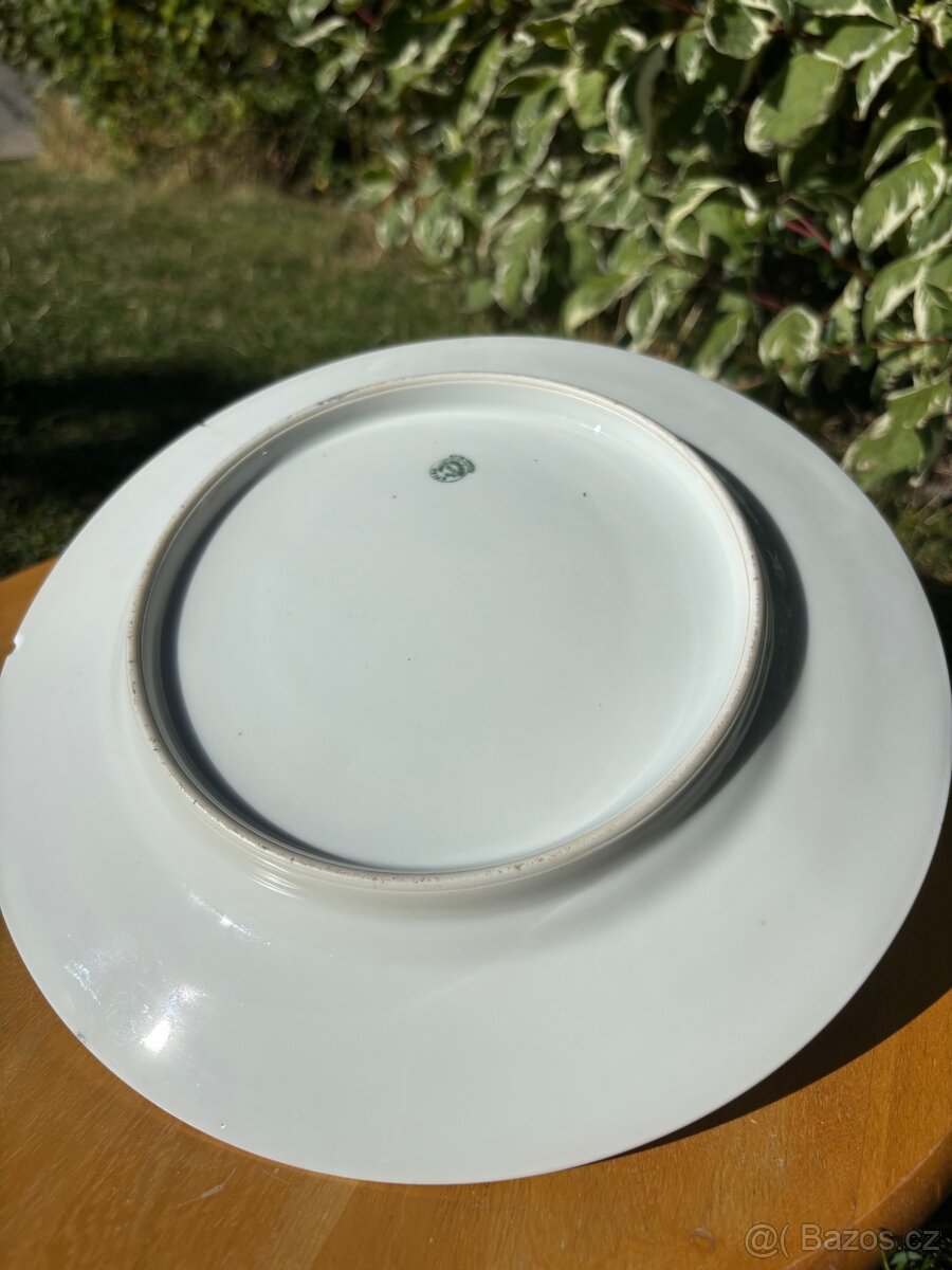 Sběratelský porcelánový talíř EPIAG Royal (Čecho-Slovakia) - 2
