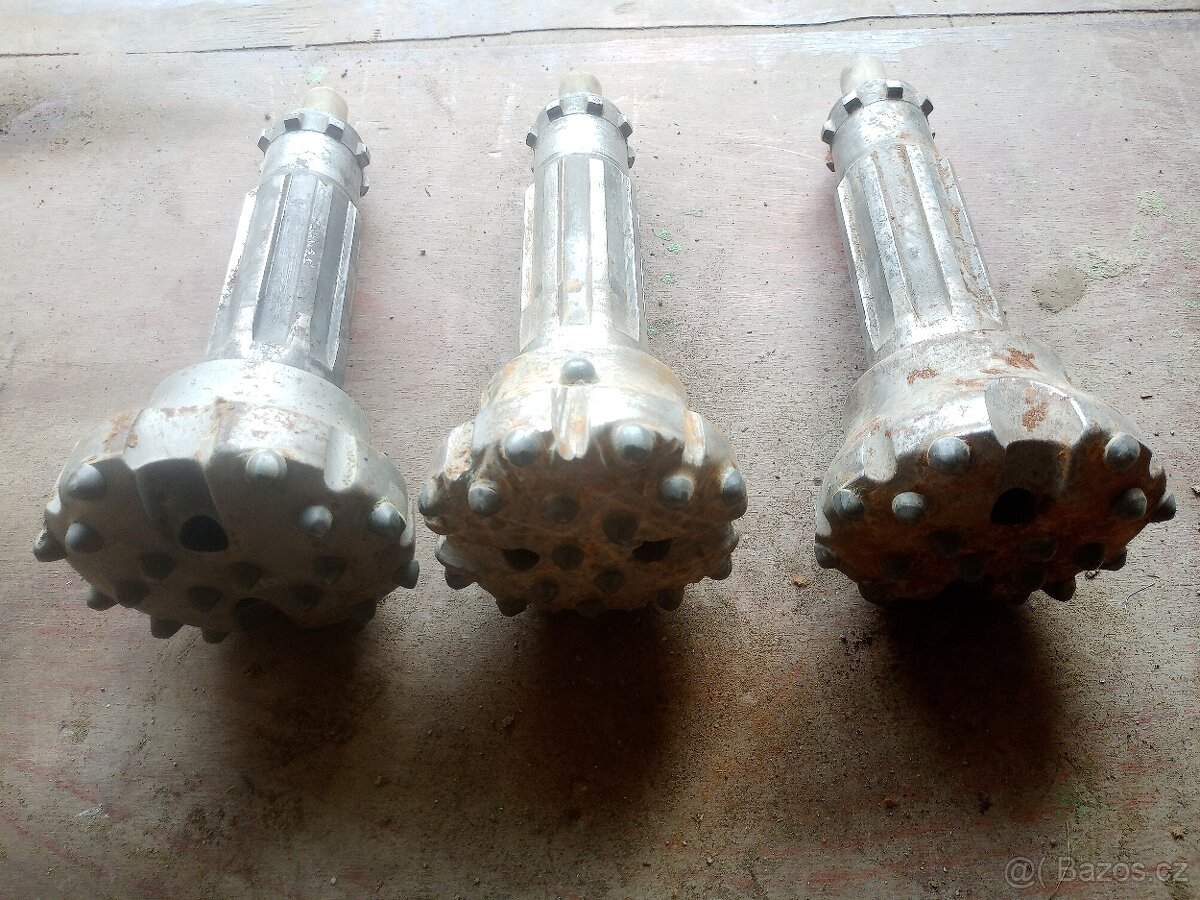 Vrtná souprava - vrtací hlavy k vrt. kladivu VKP 110 - 2