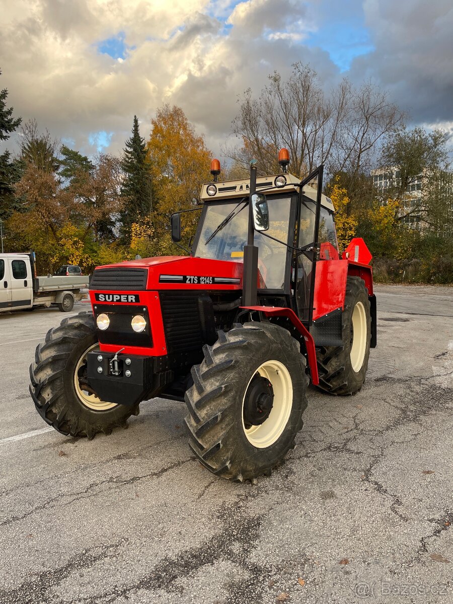 Predám traktor Zetor 12145 s tp a spz . - 2