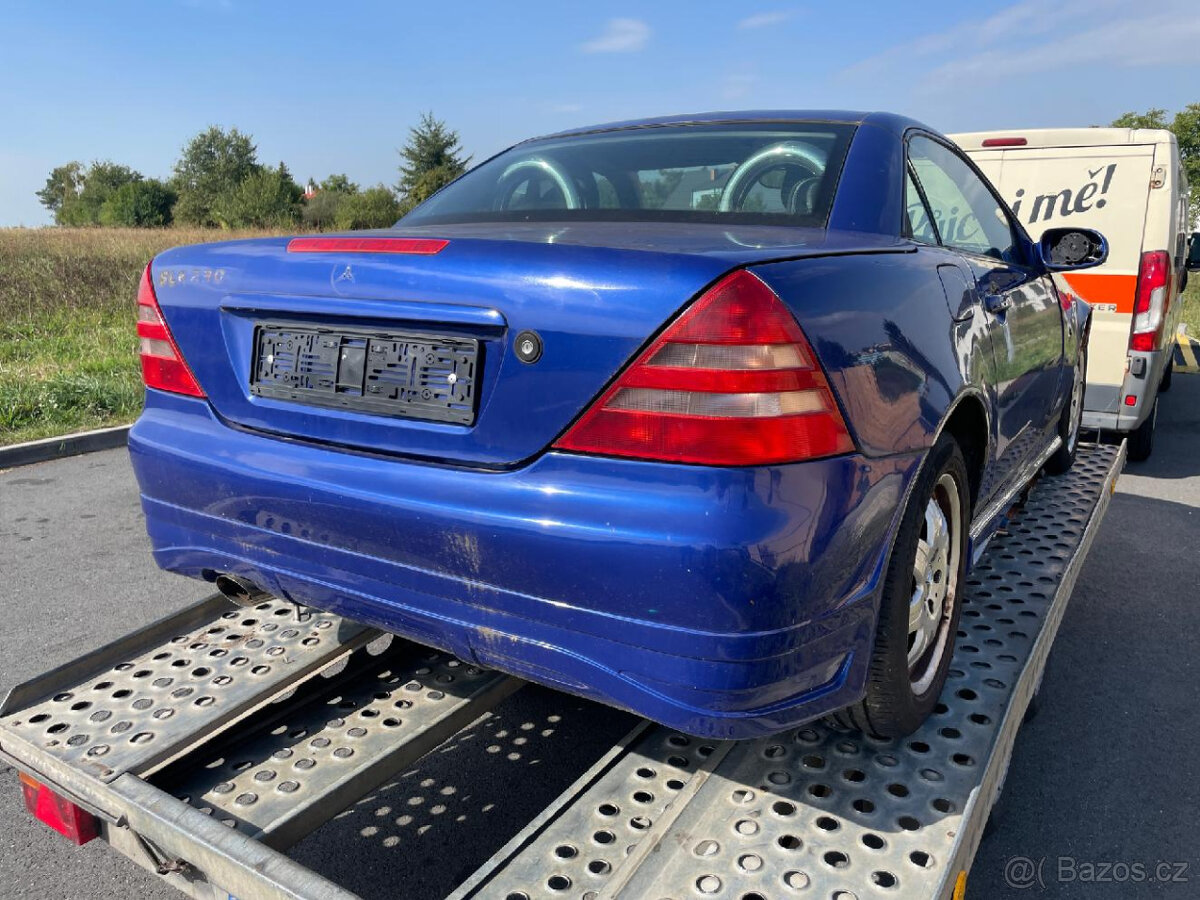MERCEDES BENZ SLK 230 nebouraný veškeré náhradní díly - 2