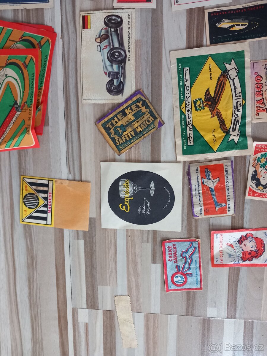 Nálepky od sirek - 2