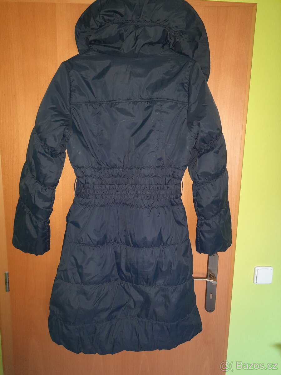 Dámsky kabát modrý - 2