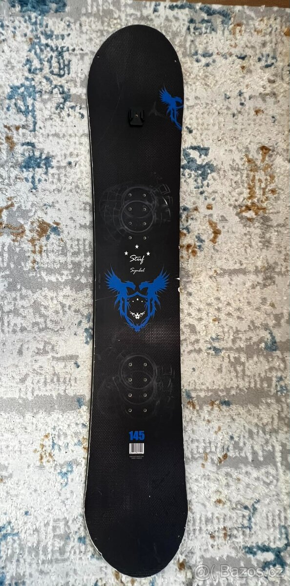 Snowboard STUF - Symbol 145 + vázáni STUF - Matrix; Boty Nit - 2