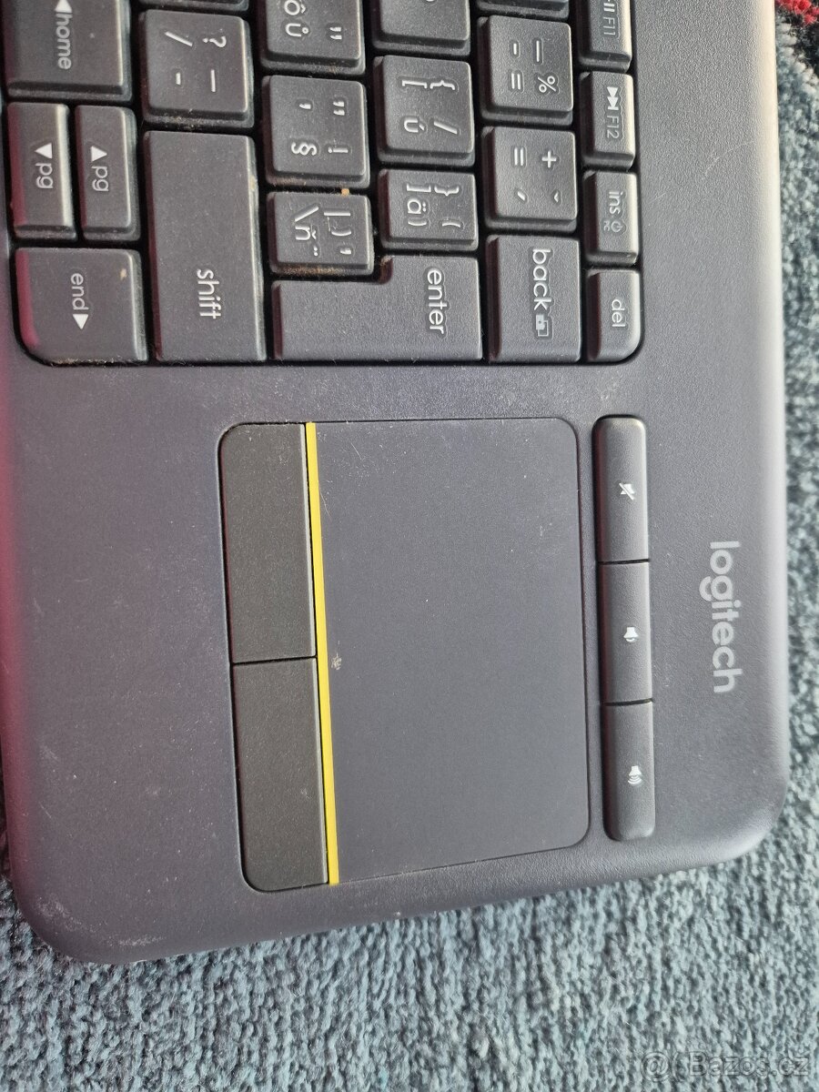 Logitech Wireless Keyboard K400 Plus bezdrátová klávesnice C - 2