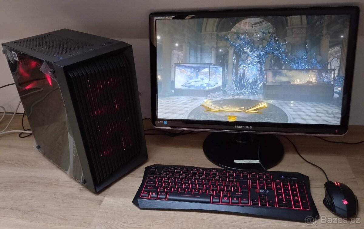 Herní PC s Ryzen 3600, RX 5700 XT a 24" 1080p - 2