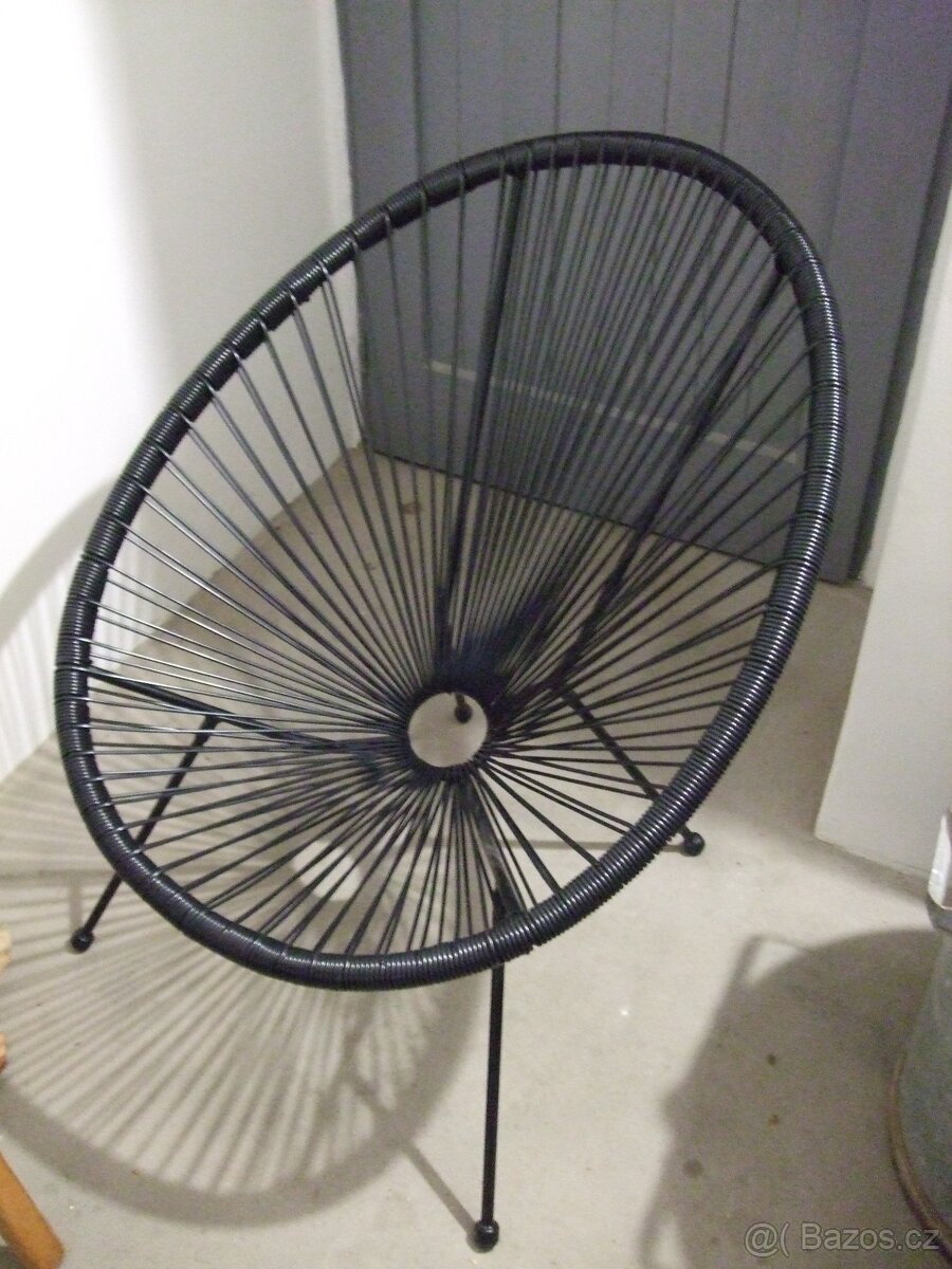 ODPOČINKOVÉ KŘESLO UMĚLÝ RATAN - 2