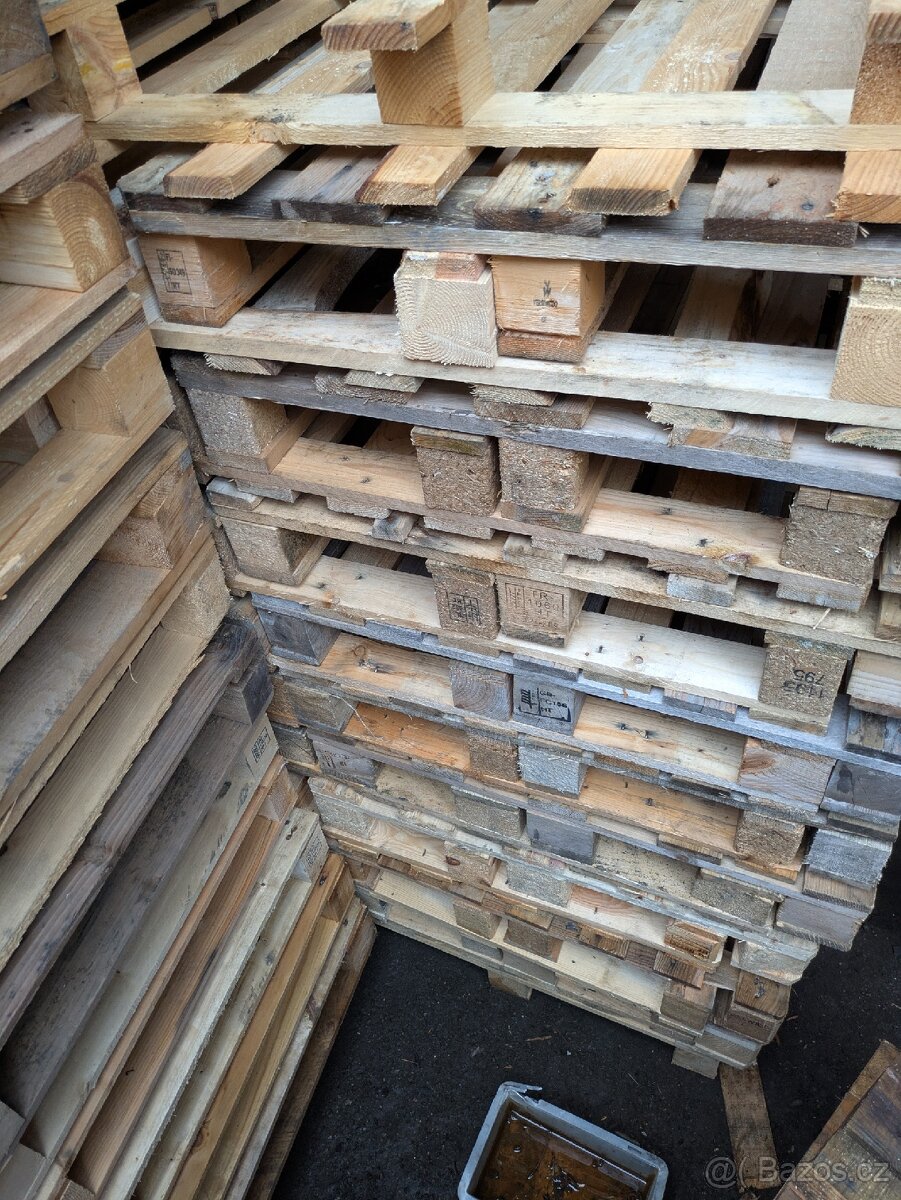 Dřevěné palety 120x80 - 2