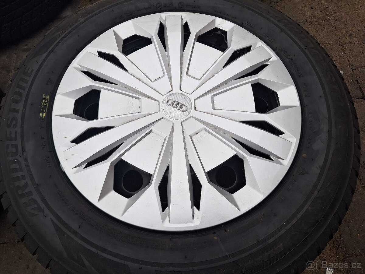 Prodám obuté zimní pneu 215/65/17 Bridgestone - 2