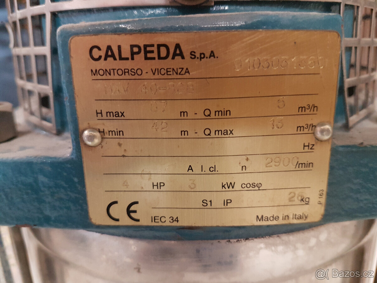 Ćerpadla Calpeda Nepoužitá - 2