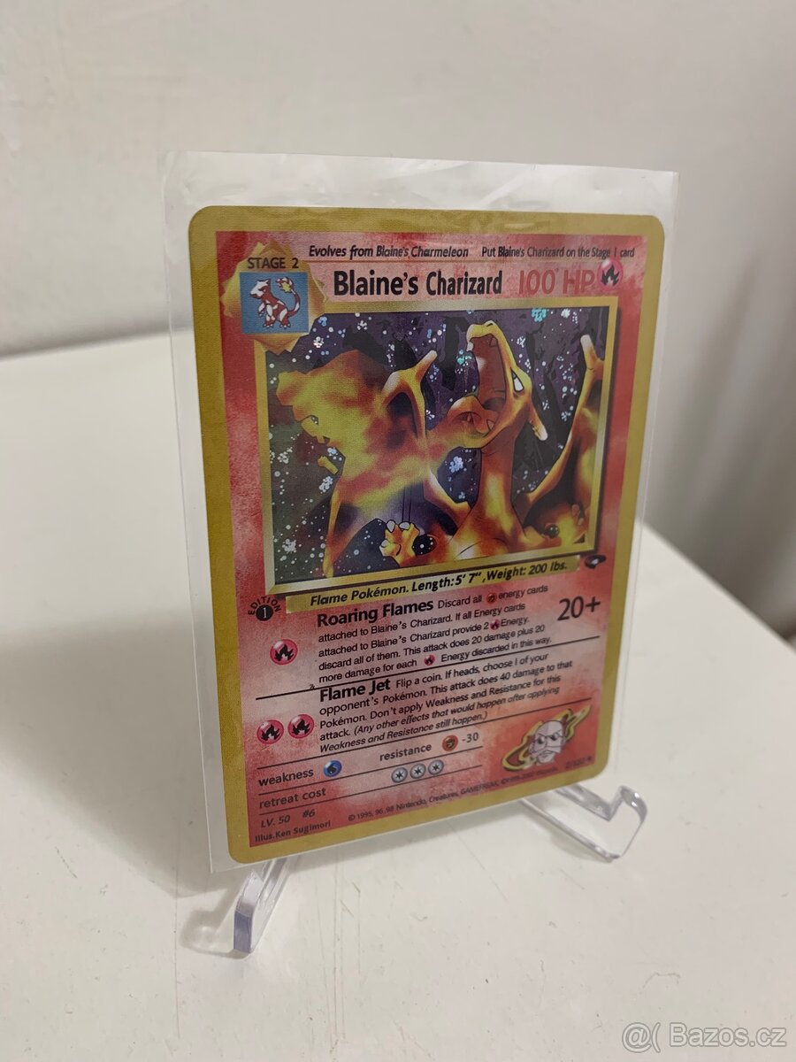 Pokemon BLAINE’S CHARIZARD - 2