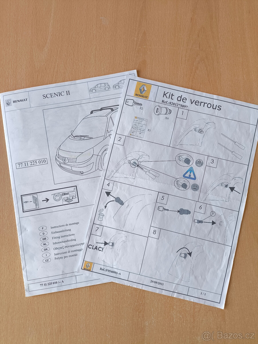Střešní nosiče Renault - 2
