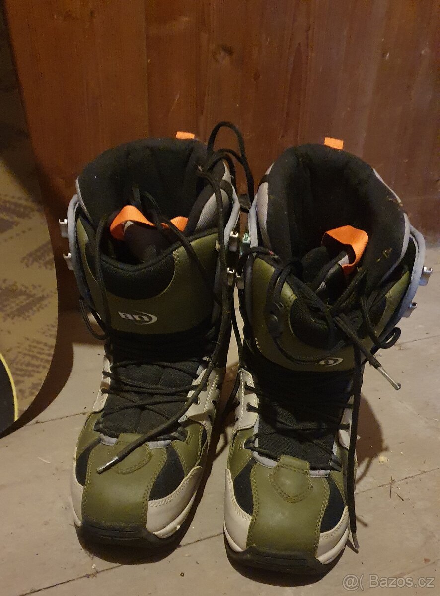 Prodám boty a prkno na snowboarding - 2