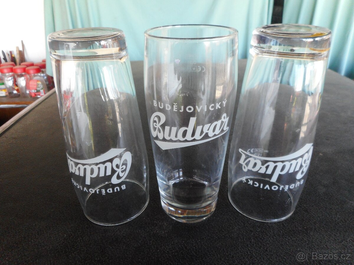 Sklo vysoké Budvar - 2