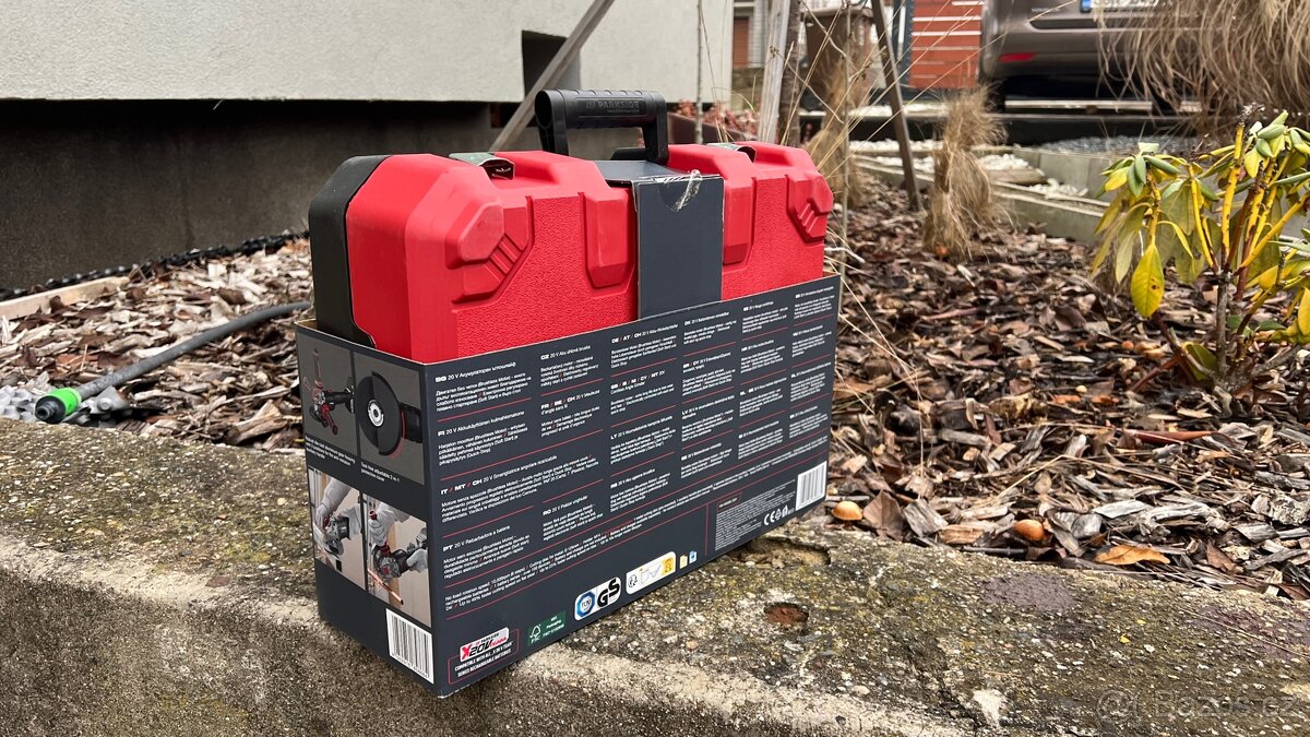 Parkside bruska PWSAP 20-Li G7 - 2