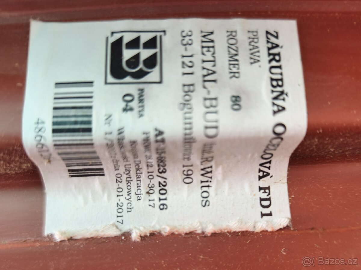 Zárubně pravé 80 - 2