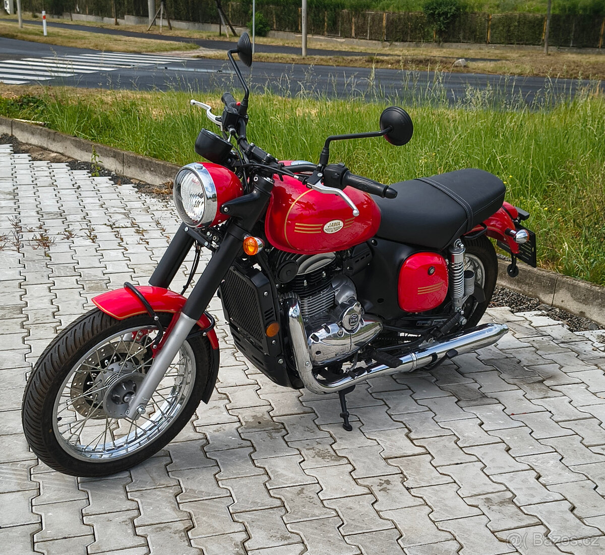 Jawa 300 CL Forty Two - AKCE, unikátní červená - 2