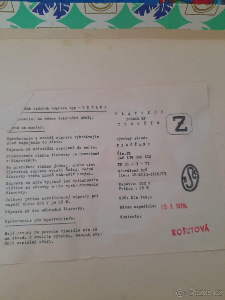 Vánoční retro osvětlení - 2