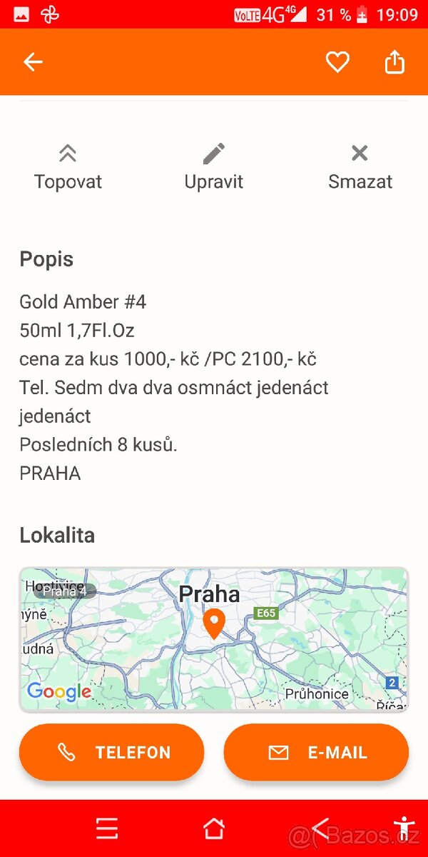 Pánský parfém NOOR #4 - 2