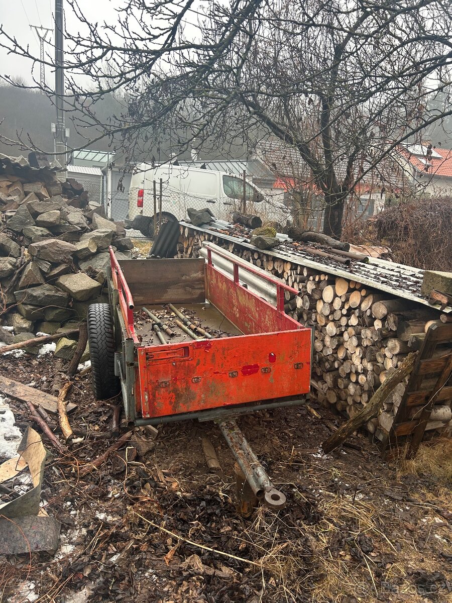 Vlečka za domácí malotraktor - 2