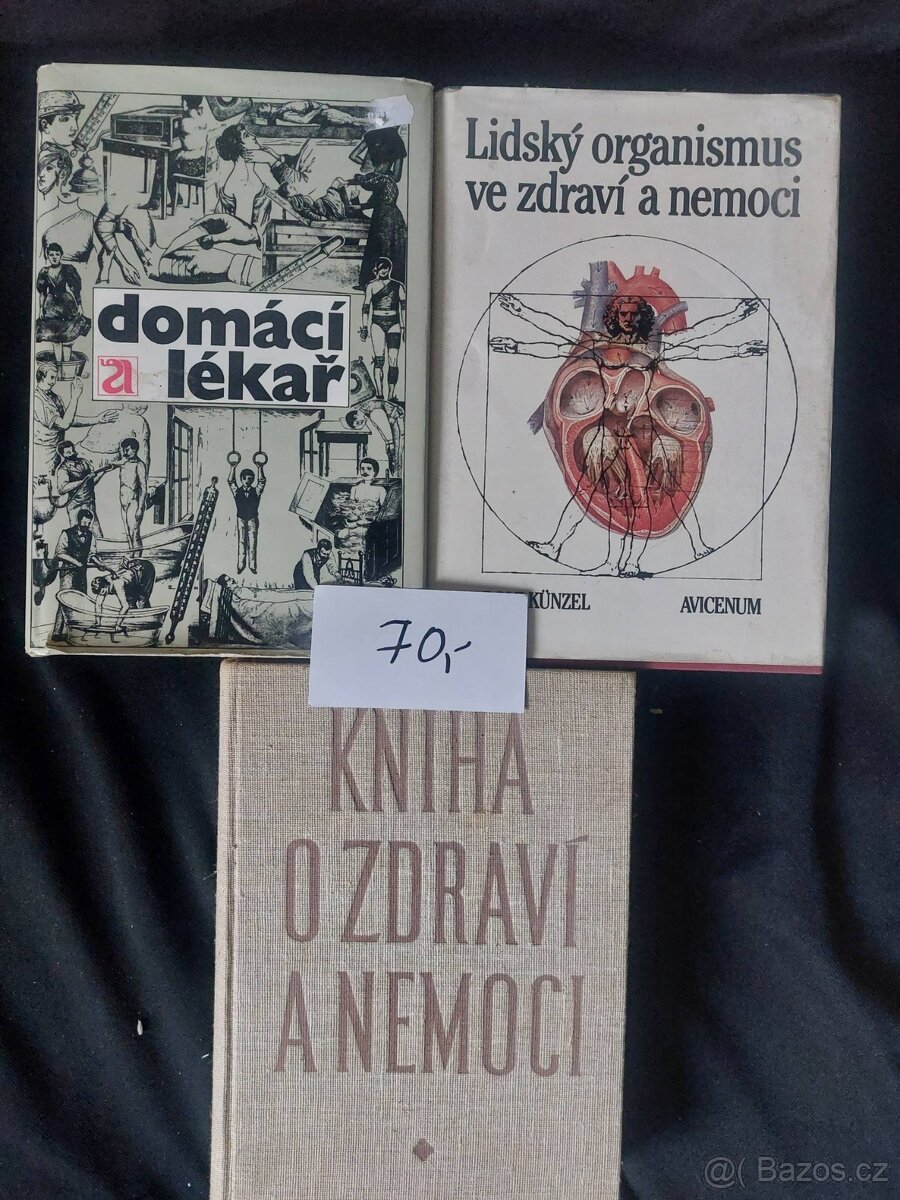 Knihy lékařství, zdraví - 2