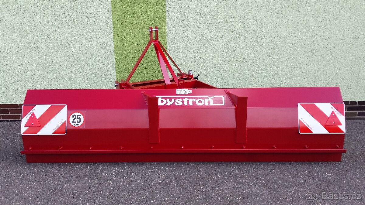 RADLICE na sníh 6mm za traktor - ocelový břit - 2