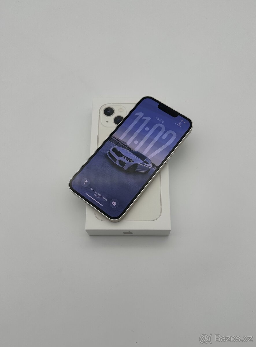 iPhone 13 256GB Starlight (100% Batérie) + ZÁRUKA - 2