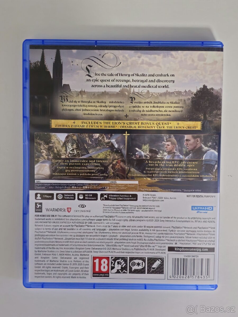 Kingdom Come:
Deliverance II + přívěšek rytíř - 2