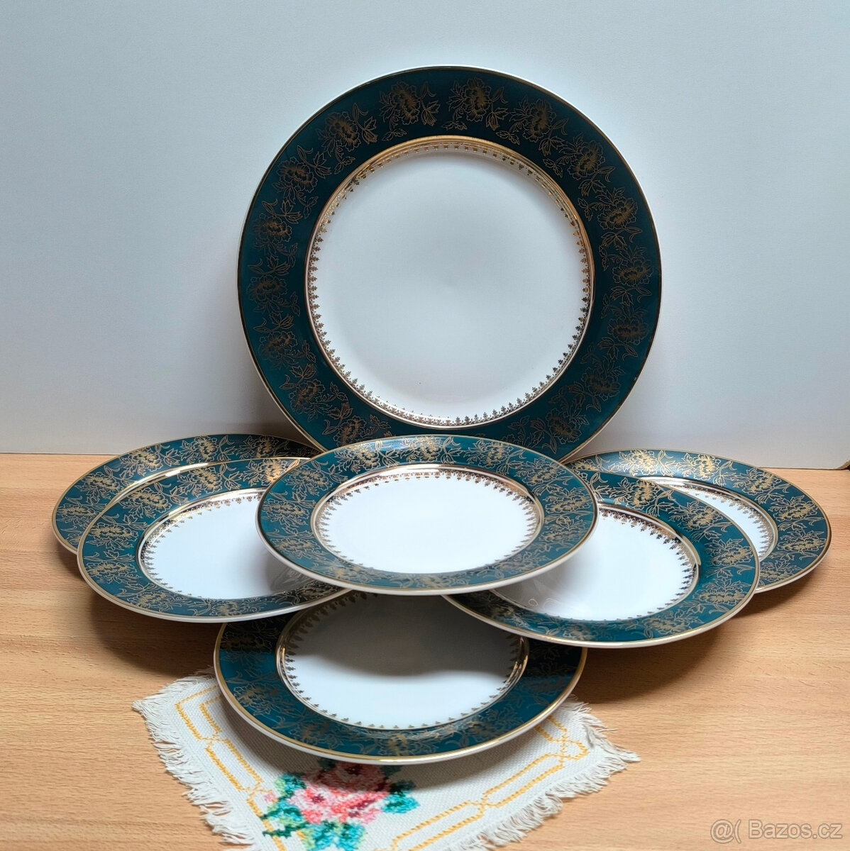 PORCELÁNOVÁ DEZERTNÍ SOUPRAVA JSK - 2