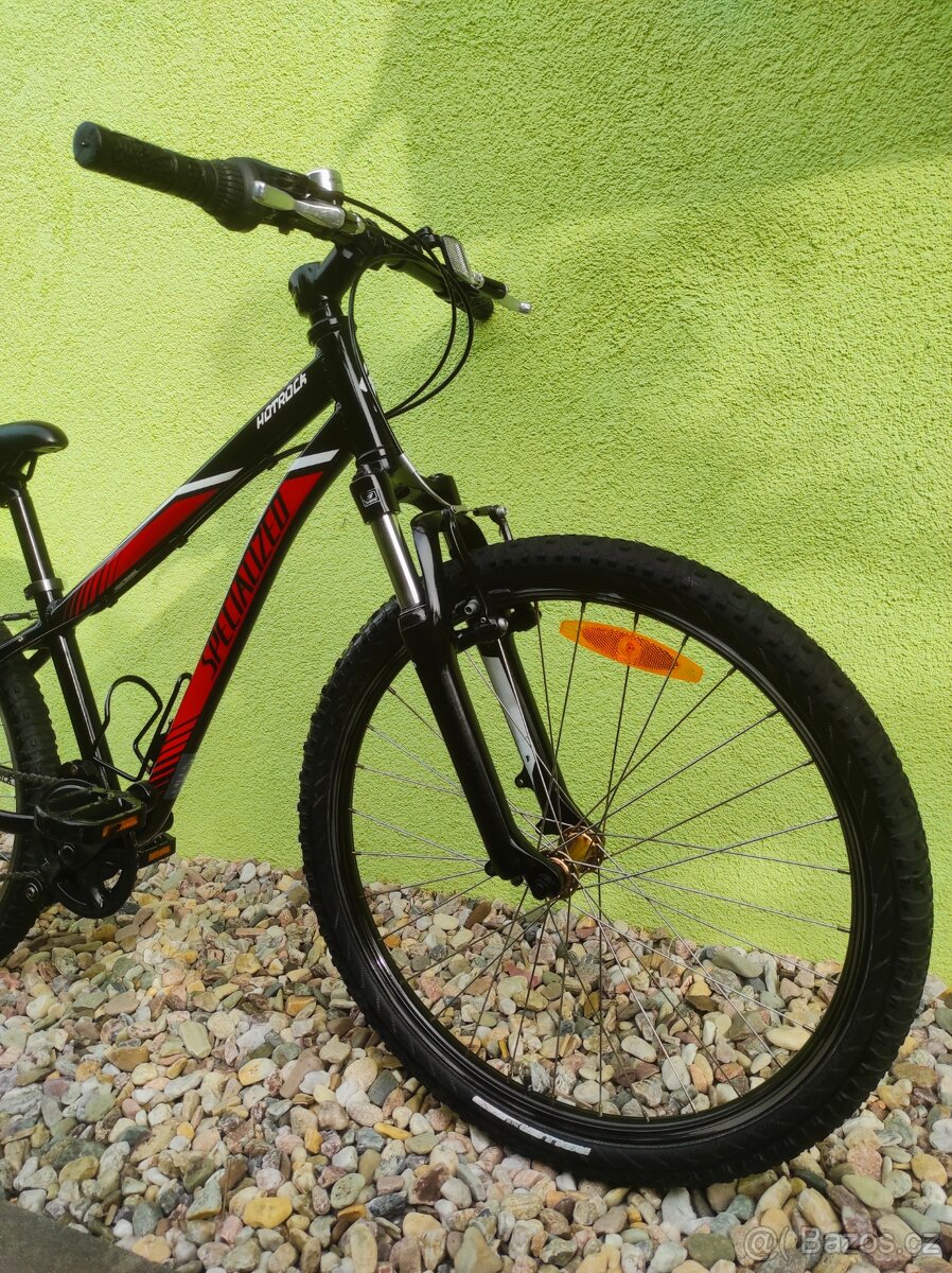 Značkové dětské kolo SPECIALIZED 24" (černá/červená) - 2