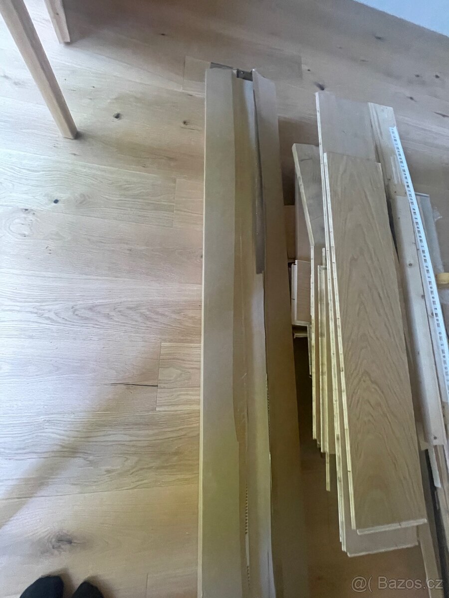 Dubová třívstvá podlaha 7,6m2 - 2
