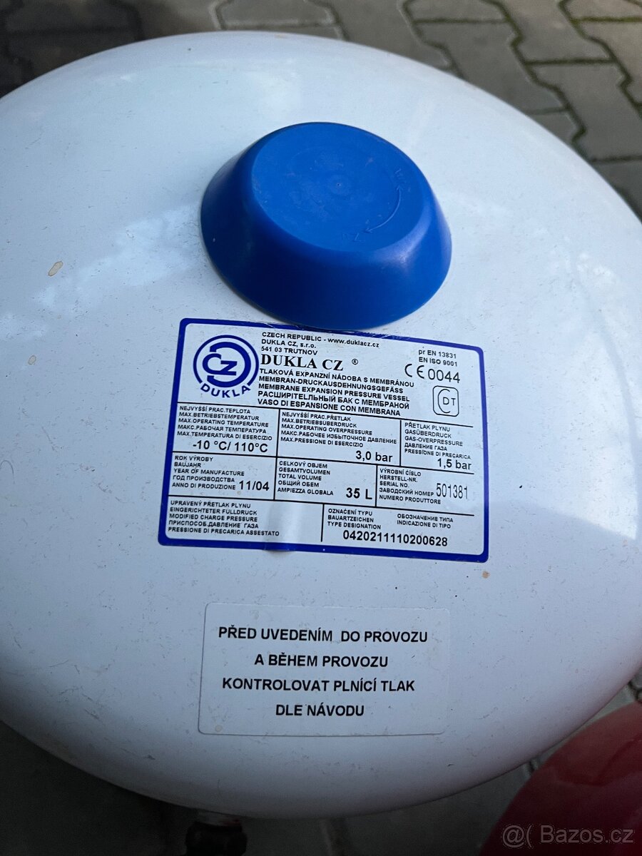 Prodám dvě tlakové nádoby - 2