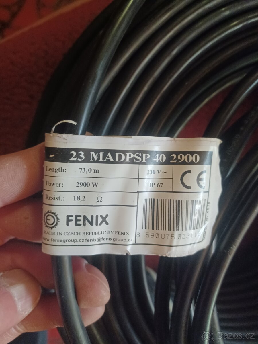 Topny kabel Ecoflow Fenix - 2