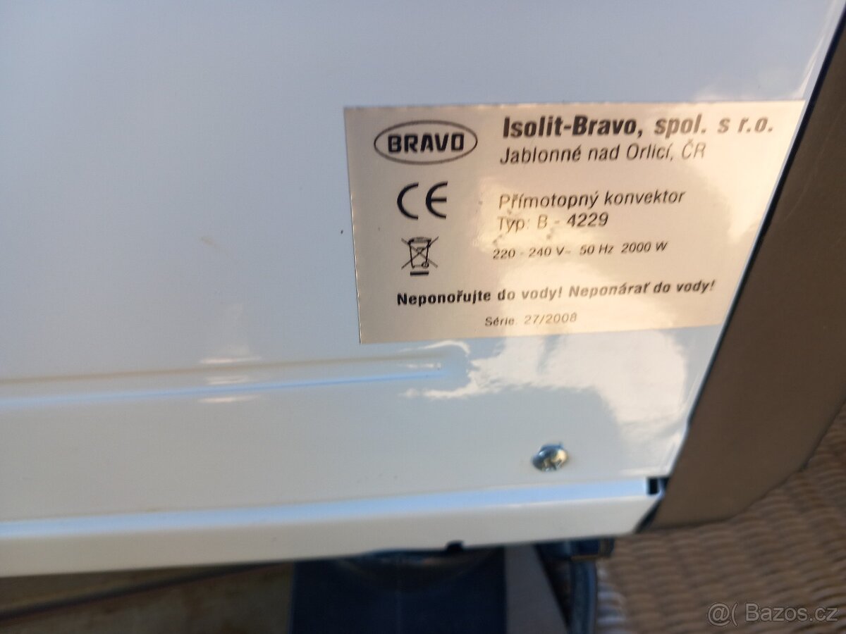 konvektor BRAVO B‑4229 (2000 W) - 2